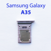 Cим-лоток (Sim-слот) Samsung Galaxy A35 SM-A356B лиловый