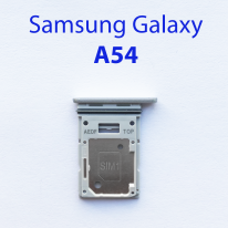Cим-лоток (Sim-слот) Samsung Galaxy A54 SM-A546 белый