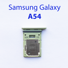 Cим-лоток (Sim-слот) Samsung Galaxy A54 SM-A546 лайм