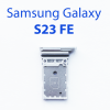 Cим-лоток (Sim-слот) Samsung Galaxy S23 FE SM-S711B белый