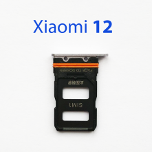 Cим-лоток (Sim-слот) Xiaomi 12 фиолетовый