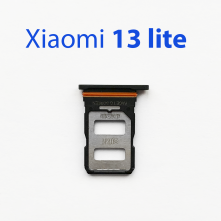 Cим-лоток (Sim-слот) Xiaomi 13 Lite черный