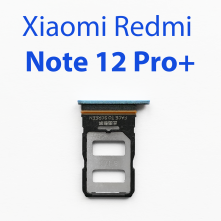 Cим-лоток (Sim-слот) Poco X5 Pro 5G голубой