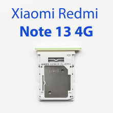 Cим-лоток (Sim-слот) Xiaomi Redmi Note 13 4G зеленый