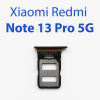 Cим-лоток (Sim-слот) Xiaomi Redmi Note 13 Pro 5G черный