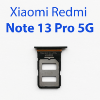 Cим-лоток (Sim-слот) Xiaomi Redmi Note 13 Pro 5G черный