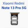Cим-лоток (Sim-слот) Xiaomi Redmi Note 13 Pro 5G синий