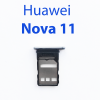 Cим-лоток (Sim-слот) Huawei nova 11 FOA-LX9 (белый)