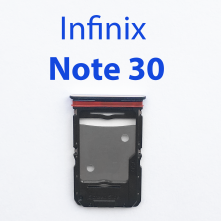 Cим-лоток (Sim-слот) Infinix Note 30 X6833B золото