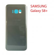 Задняя крышка для (стекло) Samsung Galaxy S8+ (G955FD) серо-золотой