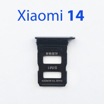 Cим-лоток (Sim-слот) для Xiaomi 14 черный