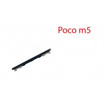 Боковая кнопка громкости Poco M5 (22071217OG) черный