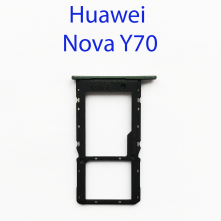 Cим-лоток (Sim-слот) Huawei nova y70 (зеленый)