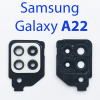 Стекло камеры в сборе для Samsung Galaxy A22 SM-A225F (белый)