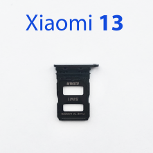 Cим-лоток (Sim-слот) для Xiaomi 13 черный