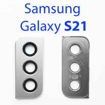 Стекло камеры в сборе для Samsung Galaxy S21 5G SM-G9910 белый