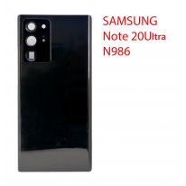 Задняя крышка (стекло) для Samsung Galaxy Note 20 Ultra 5G (N986B) в сборе черный