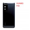 Задняя крышка (стекло) Huawei P40 (ANA-NX9) черный