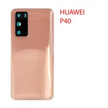 Задняя крышка (стекло) Huawei P40 (ANA-NX9) золото