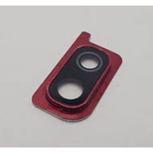 Стекло камеры в сборе Samsung Galaxy A20 (A205) красный