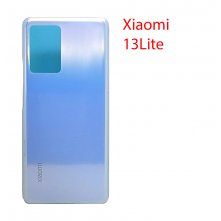 Задняя крышка (стекло) для Xiaomi 13 Lite (голубой)