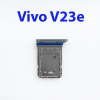 Cим-лоток (Sim-слот) Vivo V23E 5G голубой