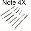 Боковые кнопки Xiaomi Redmi Note 4x (голубой)