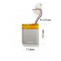 АКБ bluetooth-гарнитур и GPS-навигаторов 380 mah №2