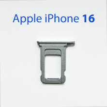 Cим-лоток (Sim-слот) Apple iPhone 16 голубой