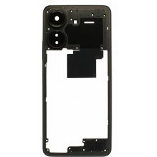 Средняя часть корпуса с NFC Xiaomi Poco C65 (черный)