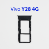 Cим-лоток (Sim-слот) Vivo Y28 4G темный изумруд