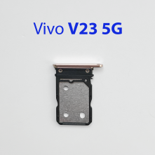 Cим-лоток (Sim-слот) Vivo V23 5G золото