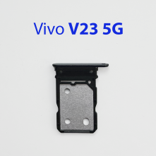 Cим-лоток (Sim-слот) Vivo V23 5G черный