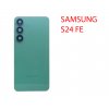 Задняя крышка (стекло) для Samsung Galaxy S24 FE SM-S721B зеленый