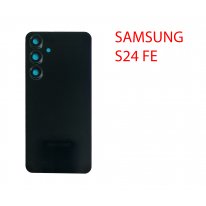 Задняя крышка (стекло) для Samsung Galaxy S24 FE SM-S721B черный