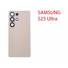Задняя крышка (стекло) для Samsung Galaxy S25 Ultra SM-S938B розовый