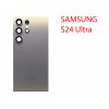 Задняя крышка (стекло) для Samsung Galaxy S24 Ultra SM-S928B серый