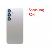 Задняя крышка (стекло) для Samsung Galaxy S24 SM-S921B в сборе серый