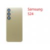 Задняя крышка (стекло) для Samsung Galaxy S24 SM-S921B в сборе желтый