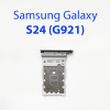 Cим-лоток (Sim-слот) Samsung Galaxy S24, S24 FE, S24 Ultra  черный
