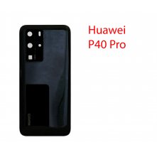 Задняя крышка (стекло) Huawei P40 Pro ELS-NX9 в сборе черный
