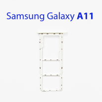 Cим-лоток (Sim-слот) Samsung Galaxy A11 SM-A115F белый