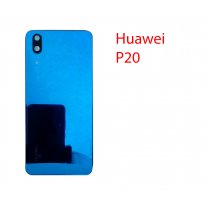 Задняя крышка (стекло) для Huawei P20 (EML-L29, EML-L29C, EML-AL00)  в сборе полночный синий