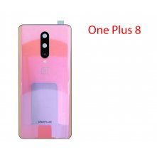 Задняя крышка (стекло) для OnePlus 8 европейская версия (сиреневый) в сборе