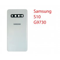 Задняя крышка для (стекло) Samsung Galaxy S10 (G9730) в сборе белый