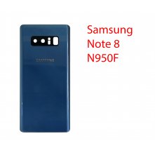 Задняя крышка (стекло) для Samsung Galaxy Note 8 (SM-N950F) в сборе синий