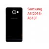 Задняя крышка (стекло) для Samsung Galaxy A5 (2016) A510F в сборе чёрная