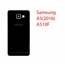 Задняя крышка (стекло) для Samsung Galaxy A5 (2016) A510F в сборе чёрная