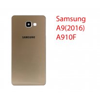 Задняя крышка (стекло) для Samsung Galaxy A9 Pro 2016 SM-A910F в сборе золотой