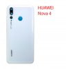 Задняя крышка (стекло) для Huawei Nova 4 VCE-L22 в сборе (белый)